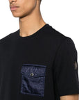 Moncler T-Shirt Pocket Navy