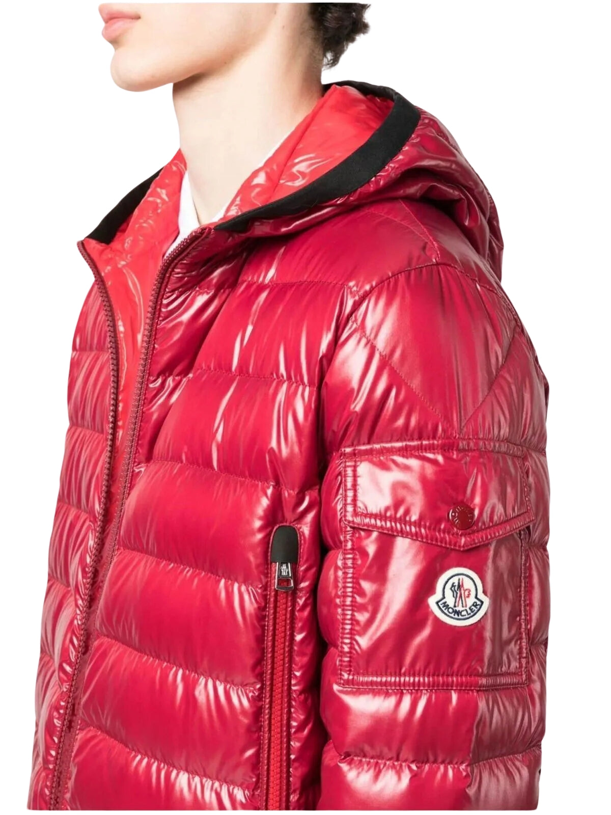 Moncler Jacket Galion Red