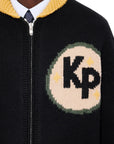 Kenzo Cardigan Logo Black-Green