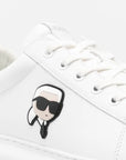 Karl Lagerfeld KL473 Sneaker Kapri Mens Karl NFT Lo Lace White Leather / Mono