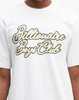 Billionaire Boys Club Diamond Script Logo T-shirt White