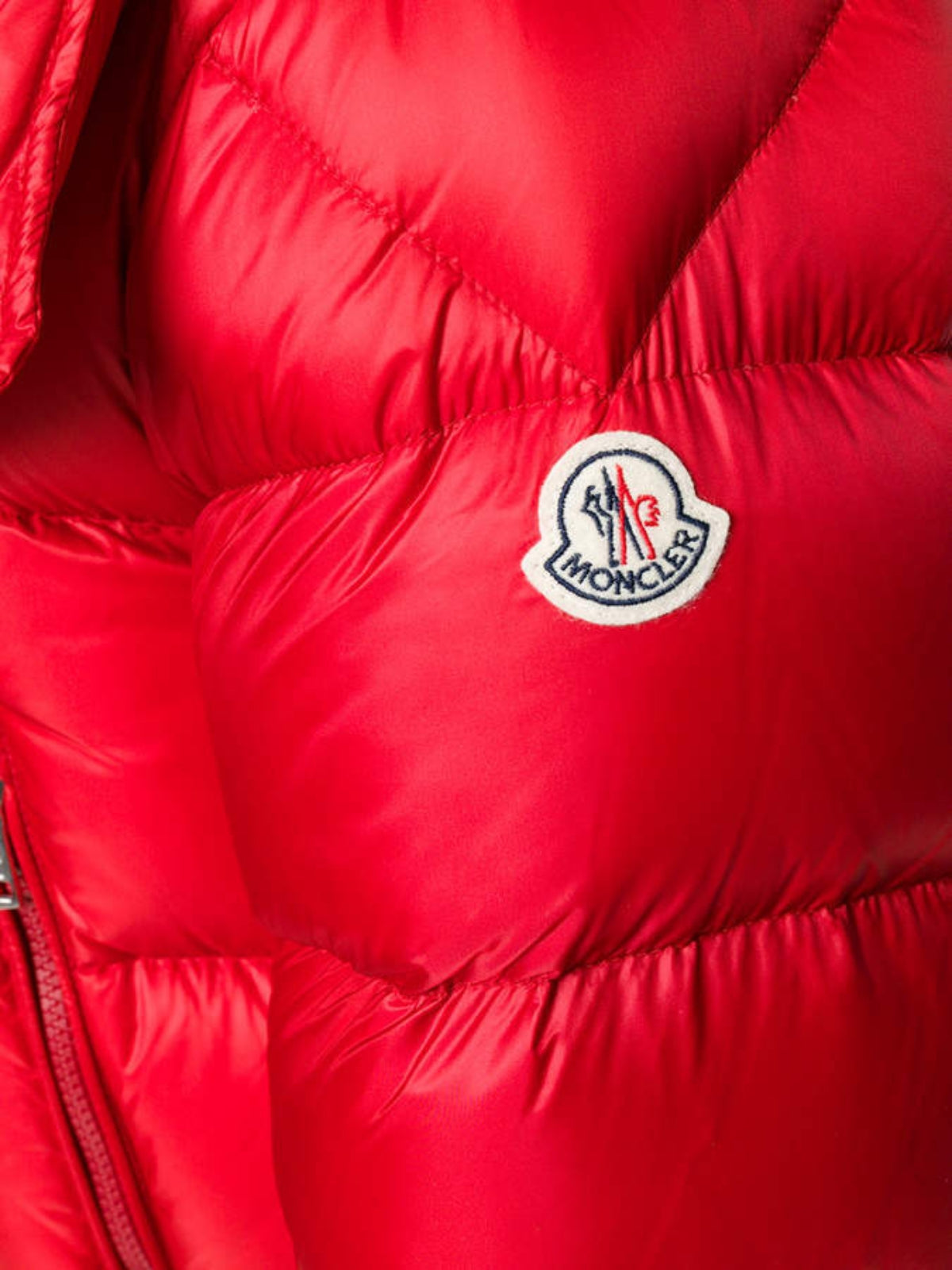 Moncler Jacket Winnipeg Puffer Logo Red AL Capone Premium