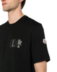 Moncler T-Shirt Slogan Black