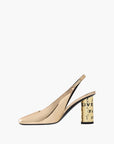 Givenchy Heel GH8 Slingback 65Mm Golden