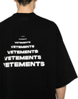 Vetements T-Shirt Multi Logo Black - 4