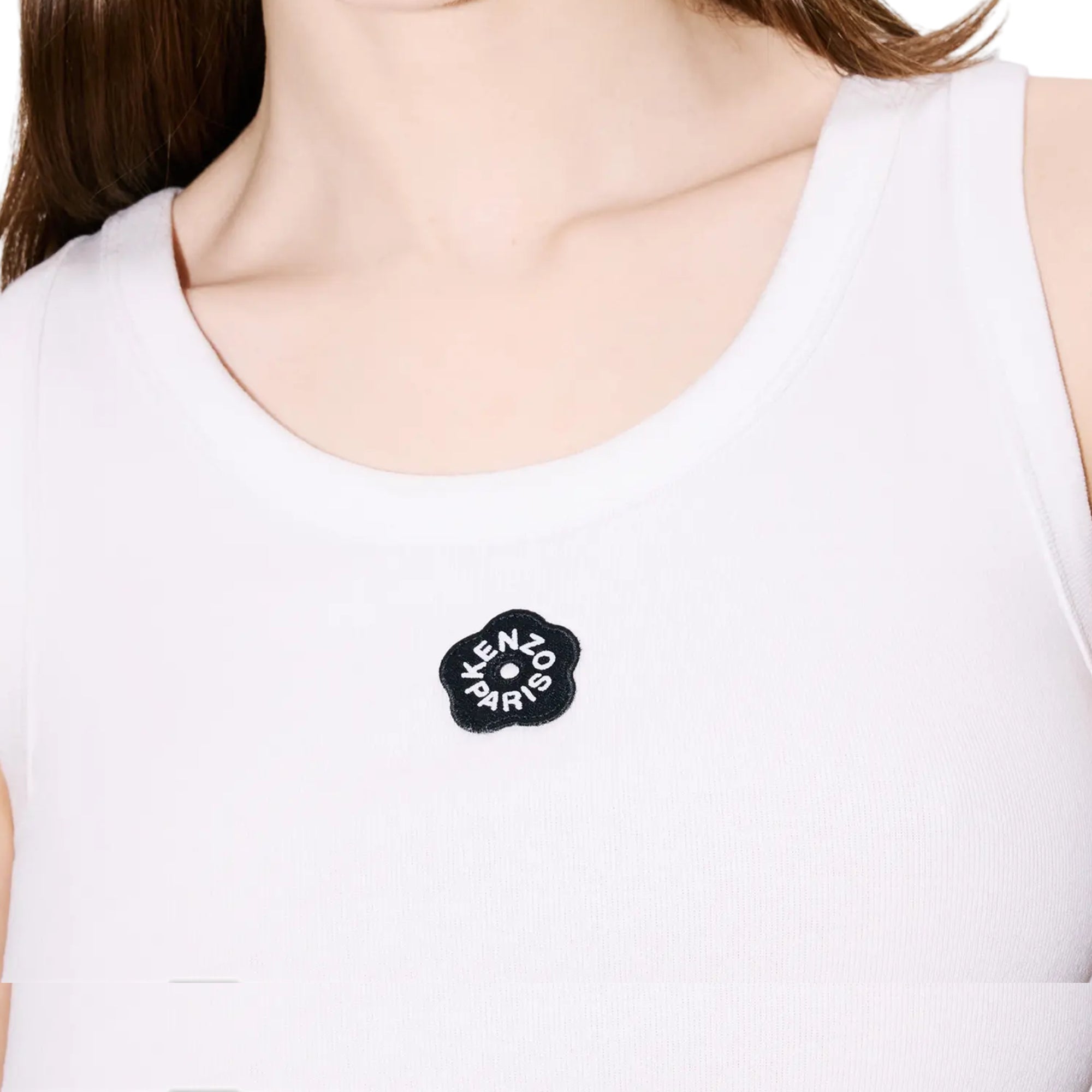 Kenzo Rib Tank Top Boke Flower 2.0 Pink-AL Capone Premium