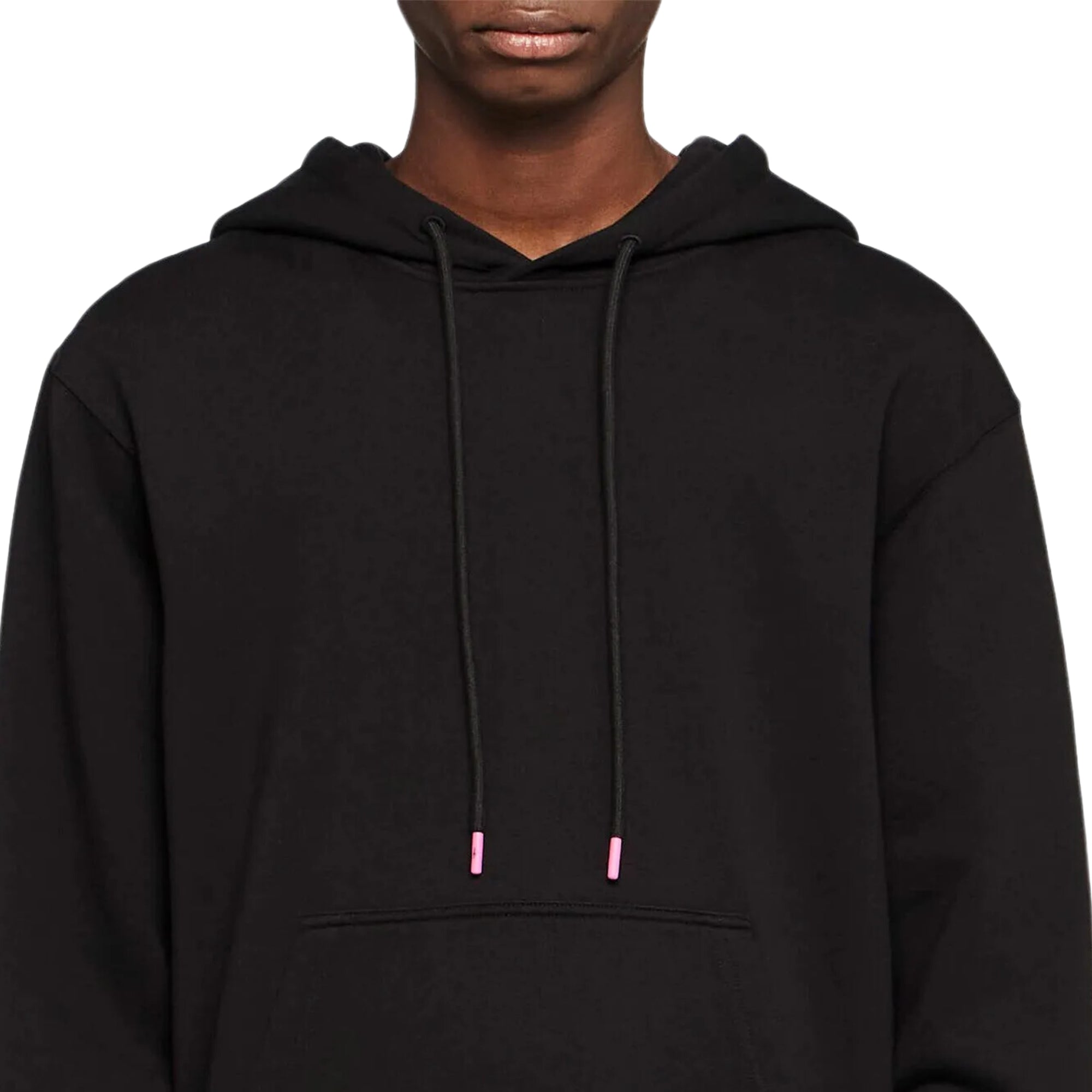 Jw Anderson Hoodie Lace Back Panel Black