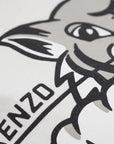 Kenzo T-Shirt Tiger Graphic White