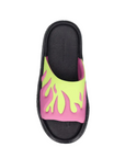 Acupuncture Slide Purple-Lime - 4