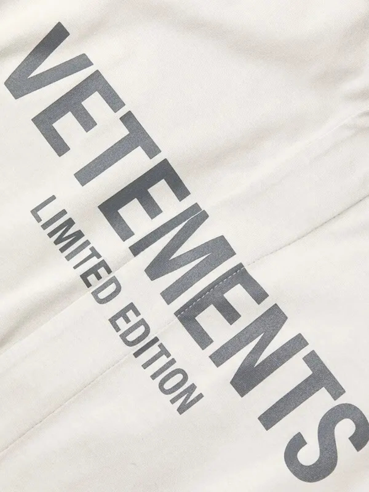 Vetements Shirt Limited Logo Grey - 4