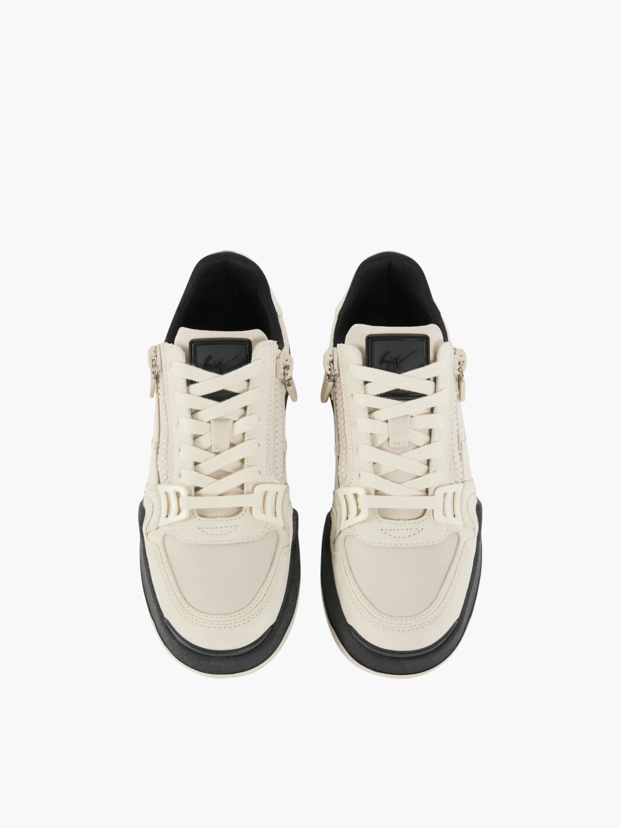Giuseppe Zanotti Sneaker Z79 Ghost Zip Low-Top Beige