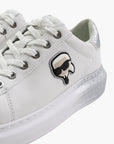 Karl Lagerfeld Sneaker KLL299 Kapri Ombre Nft Lo Lace White Lthr W/Silver