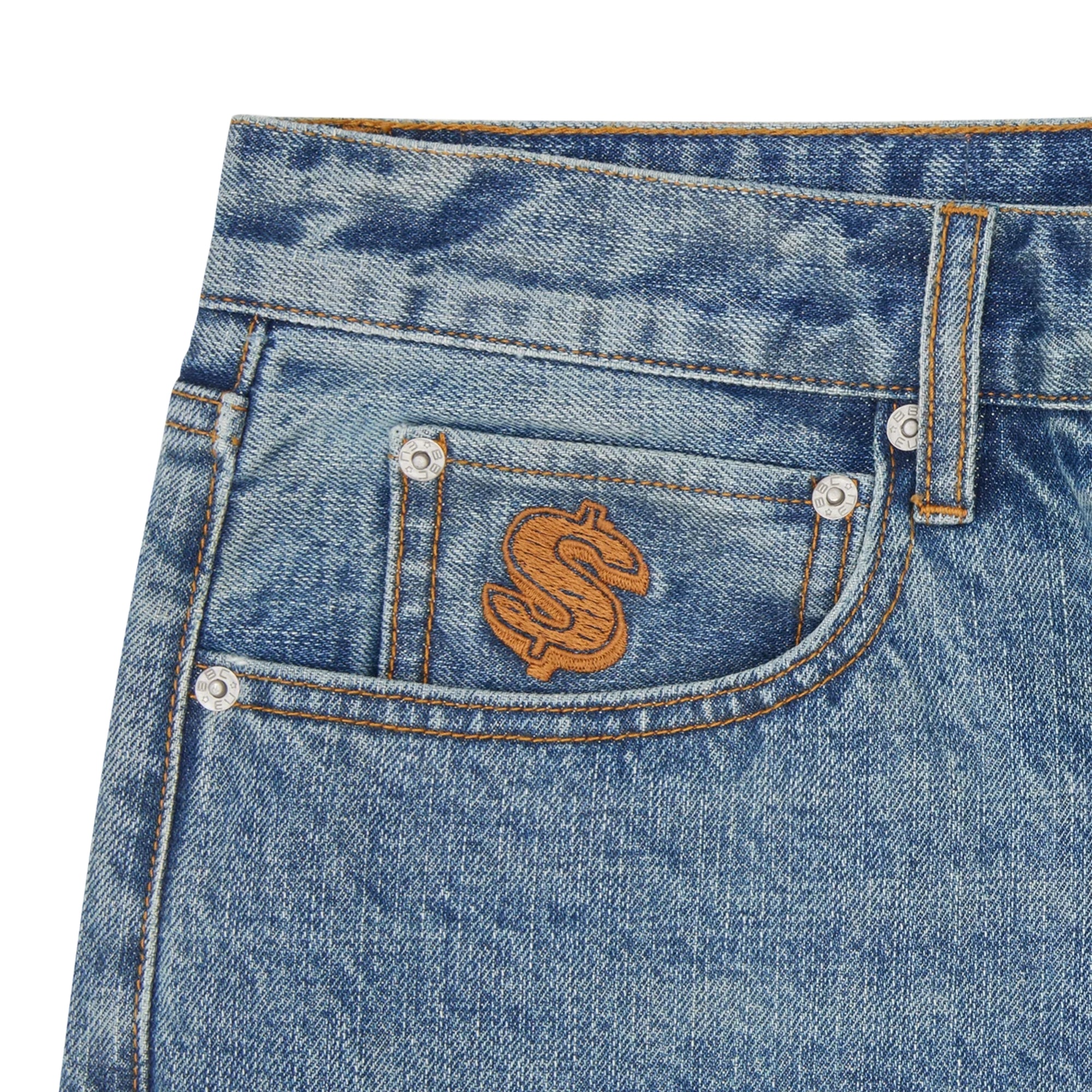 Billionaire Boys Club Astro Wide Leg Denim Pants Blue-AL Capone Premium