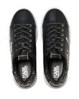 Karl Lagerfeld Sneaker Ladies Kapri Signia Black-Silver