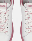 Karl Lagerfeld Sneaker Kapri Kite Outline NFT Lo Lace White/Pink-AL Capone Premium