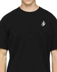 Jw Anderson T-Shirt Anchor Embroidery Black