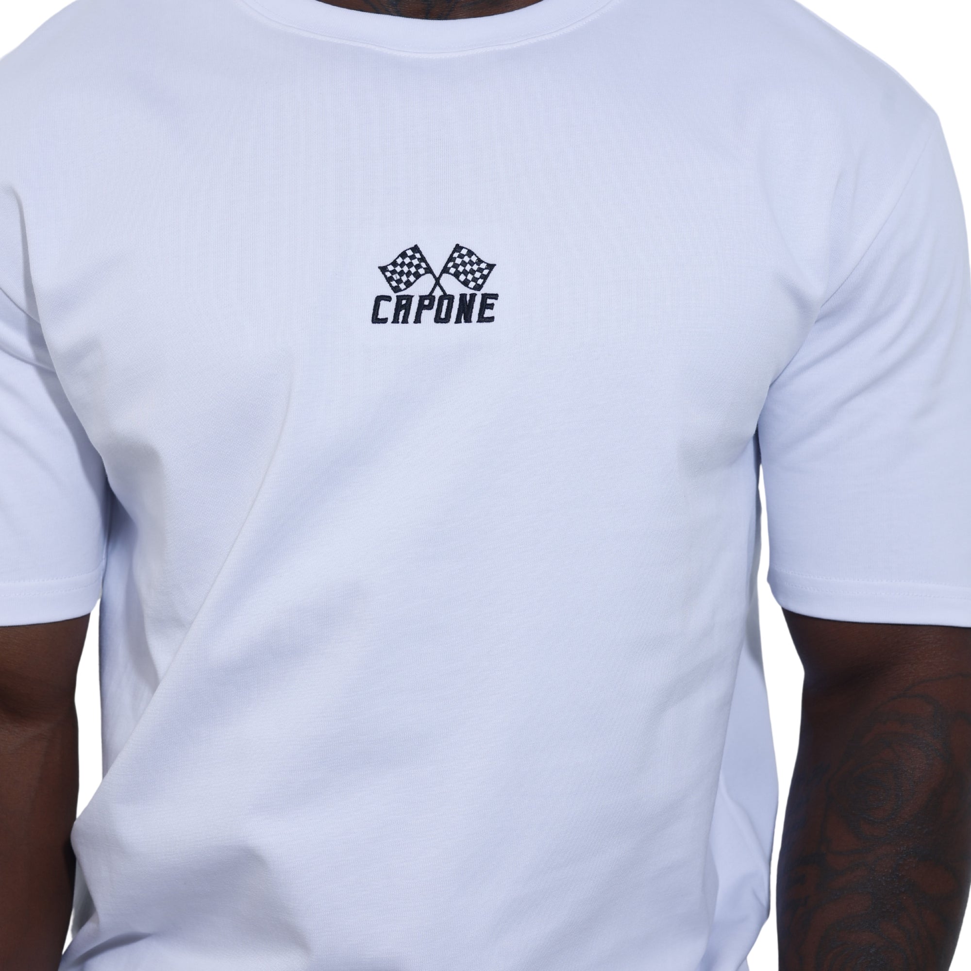 Capone T-Shirt Monaco Grand Prix White