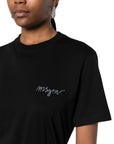 Msgm T-Shirt Ladies Logo Black