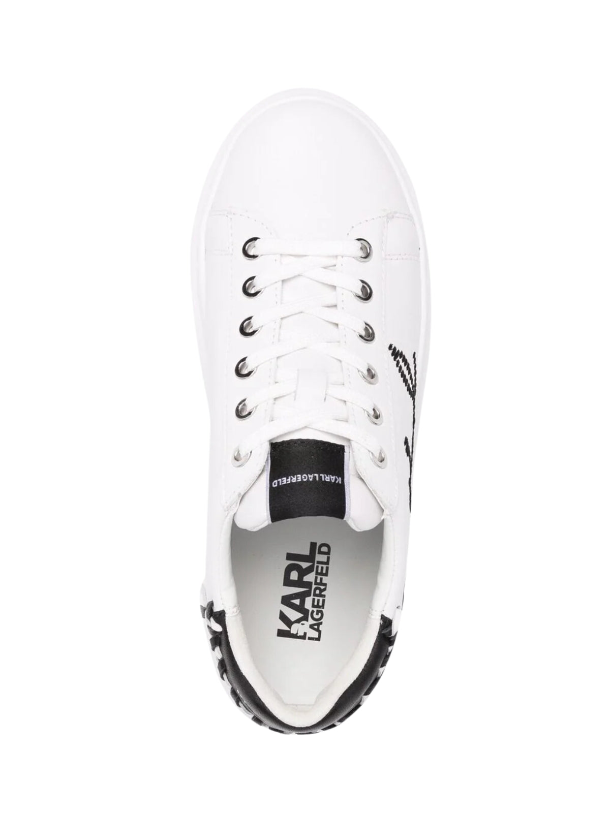 Karl Lagerfeld Sneaker Kapri Print White