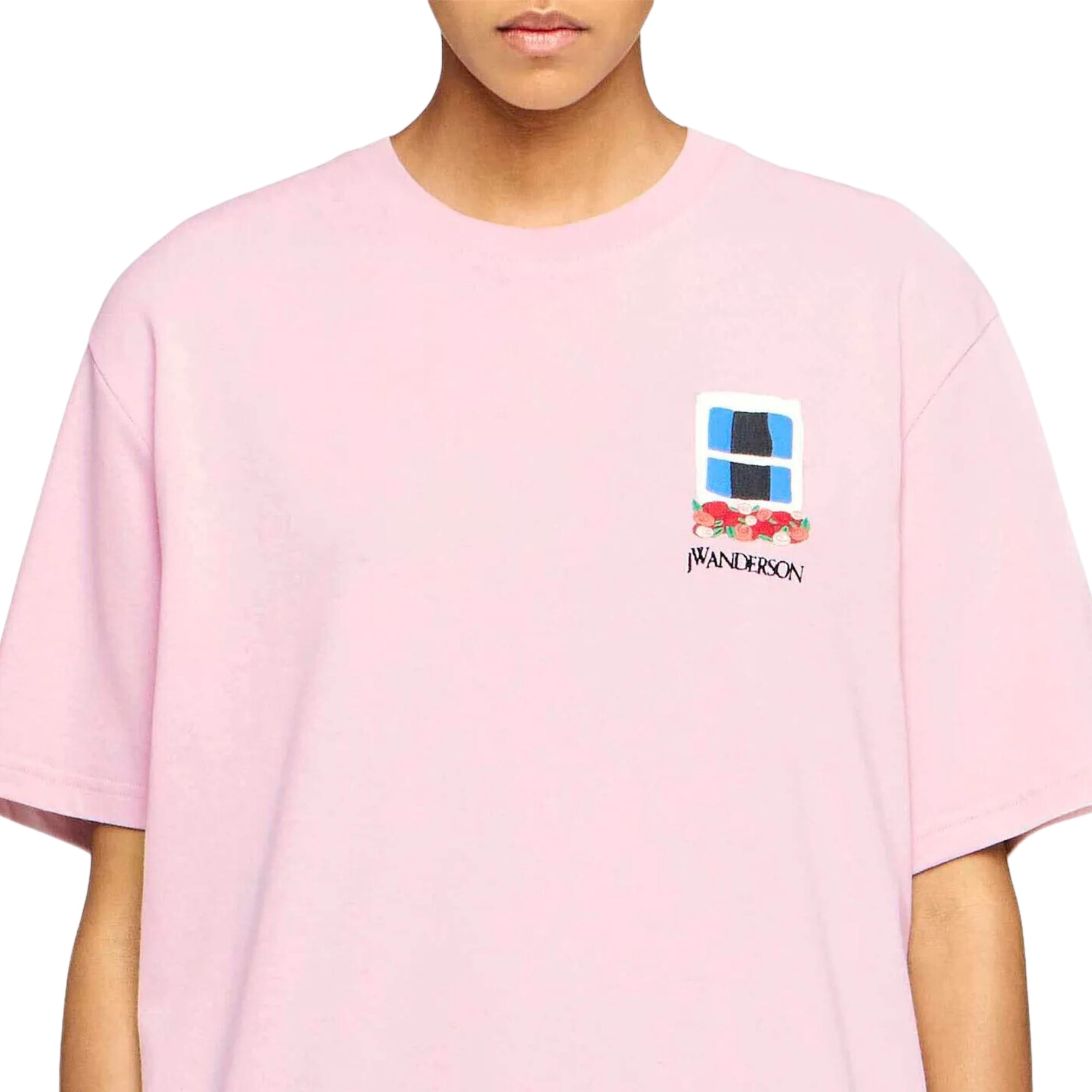 Jw Anderson T-Shirt Embroidery Window Blush