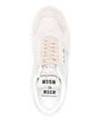 Msgm Sneaker Canvas Low White