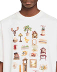 Jw Anderson T-Shirt Diorama Printed White