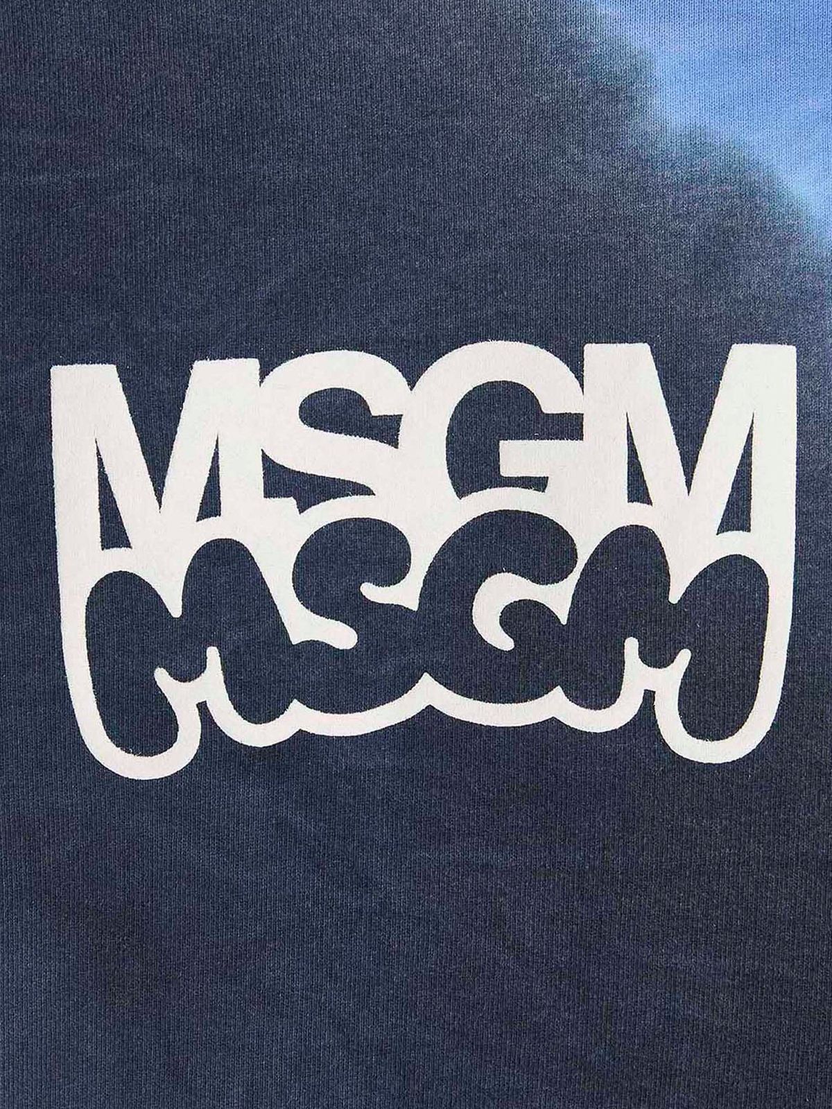 Msgm Sweater Double Logo Blue-Red-Yellow - 4