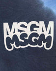 Msgm Sweater Double Logo Blue-Red-Yellow - 4