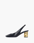 Givenchy Heel GH6 Slingback 85Mm Black
