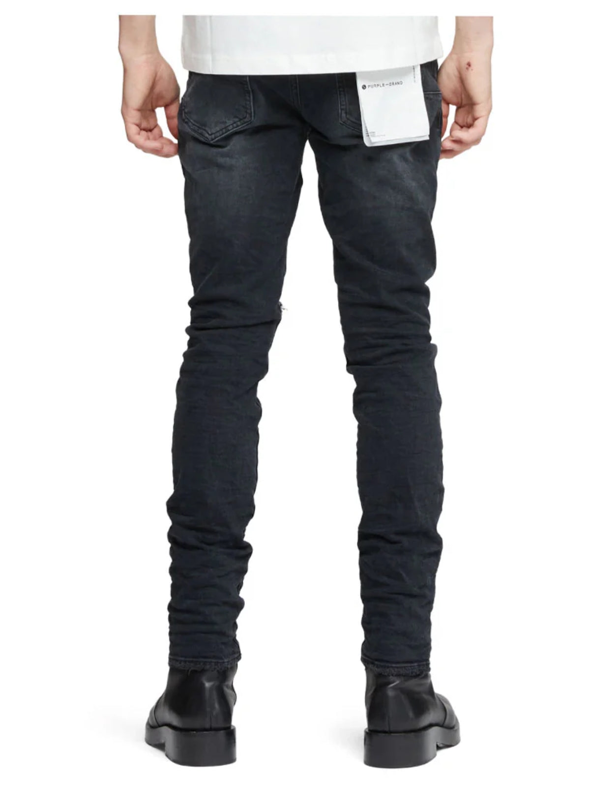 Purple Jeans X Blue Sky Skinny Black