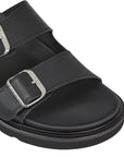 Kenzo Slide Double Buckle Black