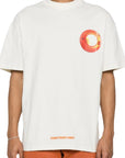 Msgm T-Shirt Caution Hot White