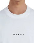 Marni T-Shirt Logo Light Grey