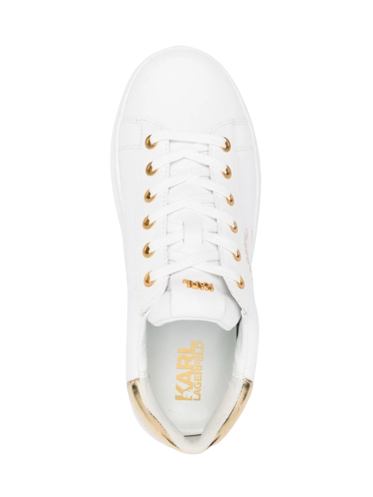 Karl Lagerfeld Sneaker Ladies Kapri Maison White-Gold