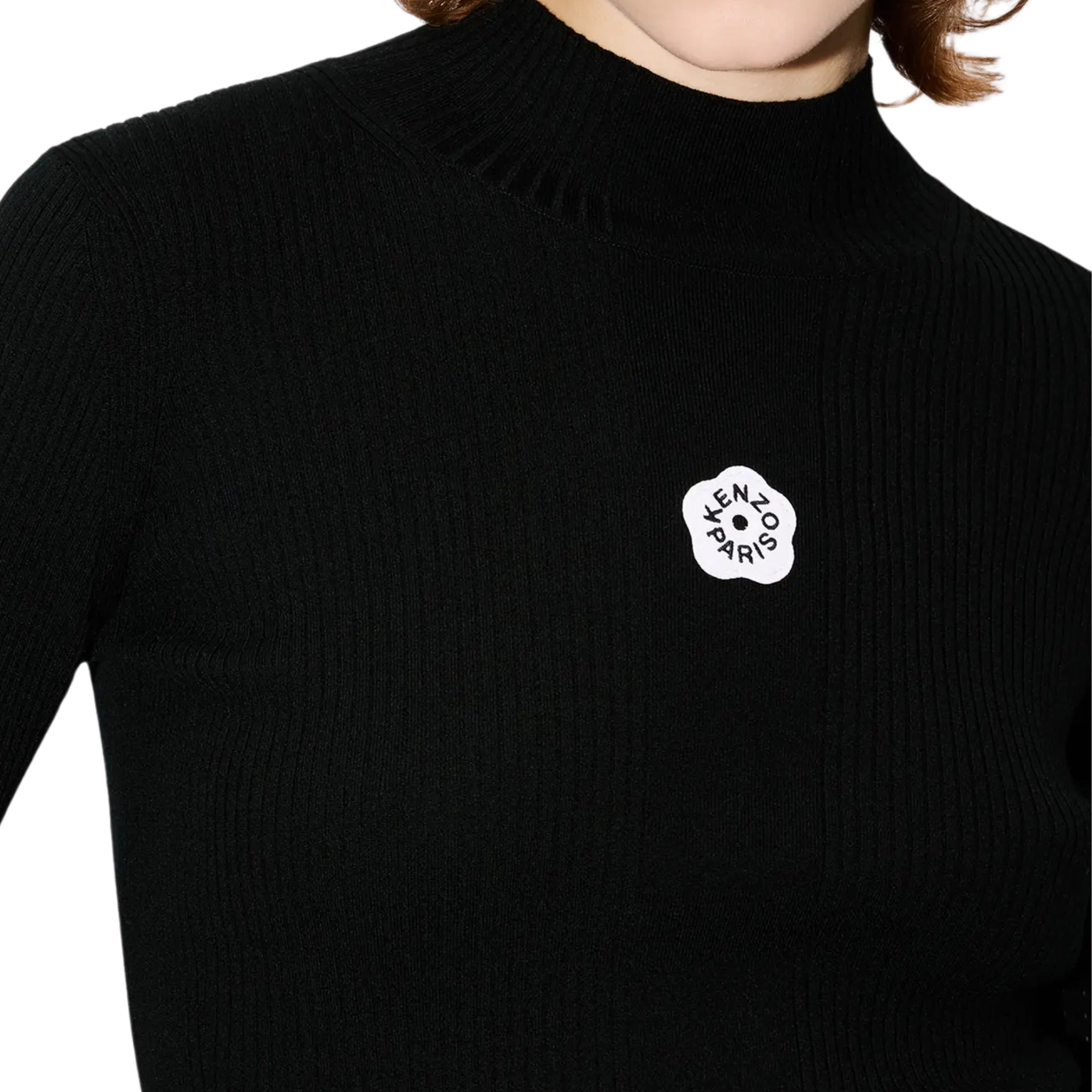 Kenzo Boke Flower 2.0 Knitted Jumper Black-AL Capone Premium