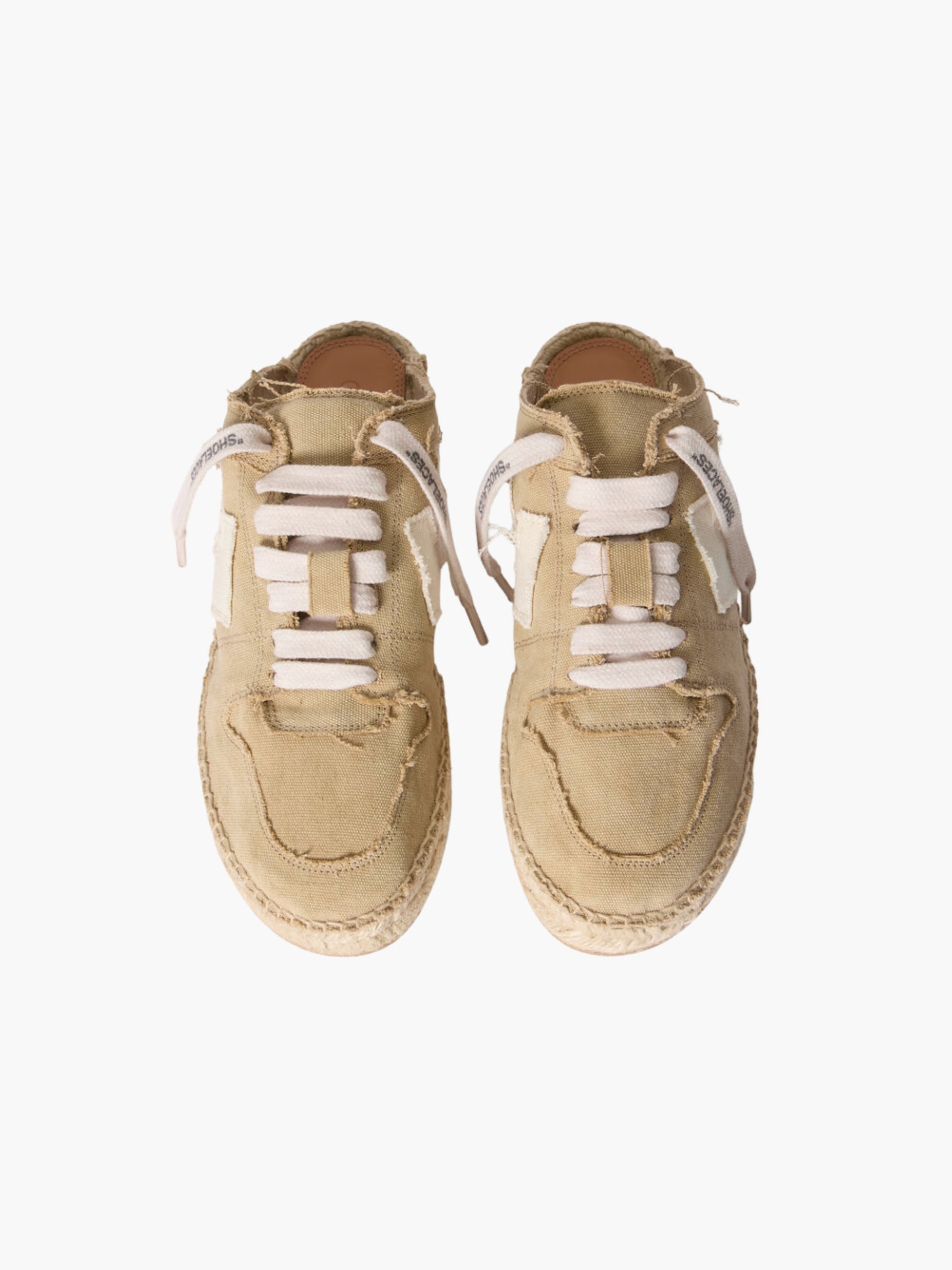 Off-white Slip-ons Owsl15 M-arrow Espadrillas Beige/White