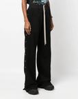 Rick Owens Track Pants Pusher Black