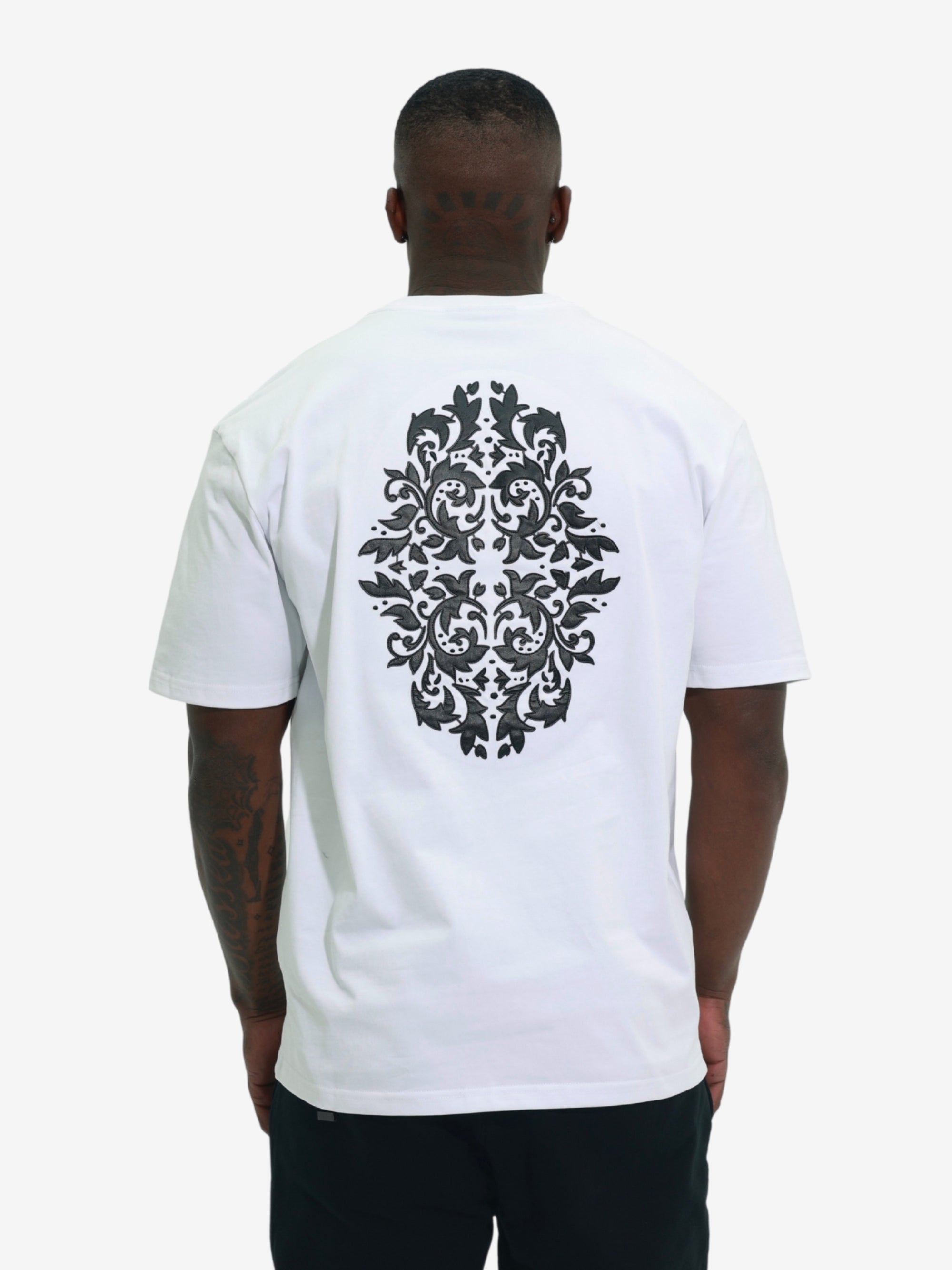 Capone T-Shirt Back Print White