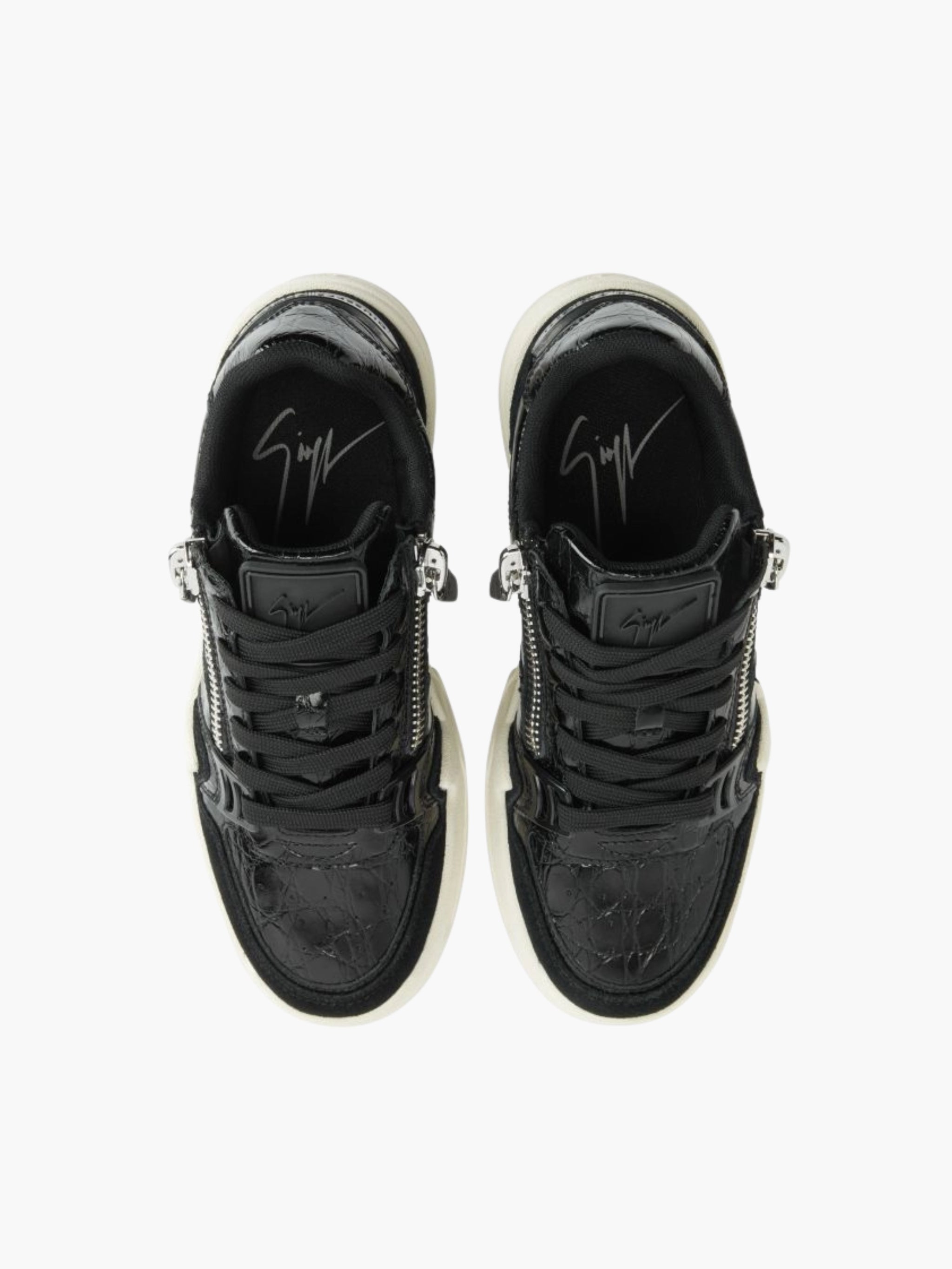 Zanotti Sneakers Z57 Uomo Scarpa Black - AL Capone Premium