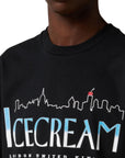 Ice-Cream T-Shirt Cityscape Black