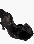 Givenchy Gh9 High Heel Leather Skin Black