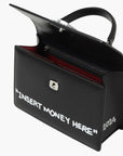 Off-White Bag White Logo Handle Black