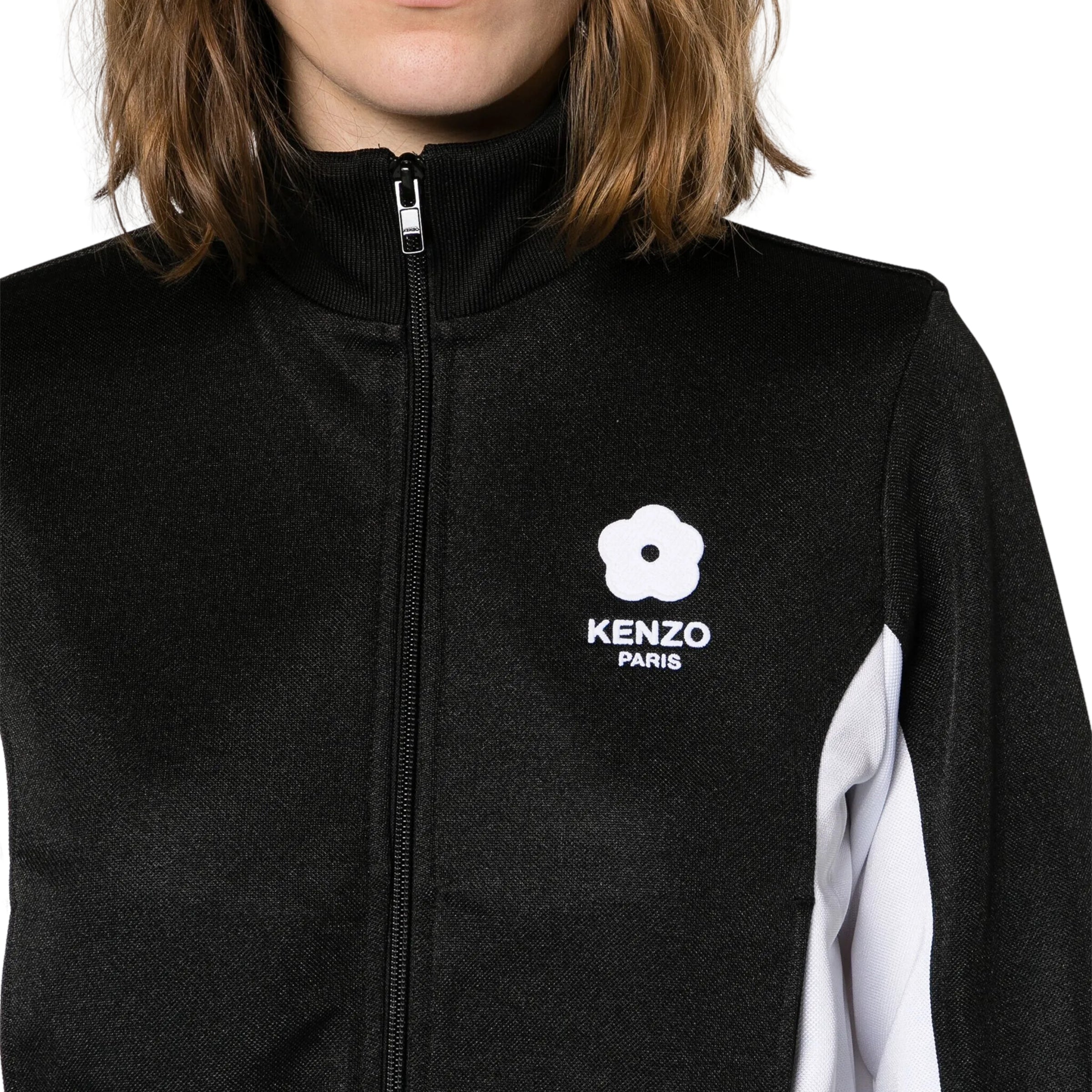 Kenzo Jacket Logo Black-White – AL Capone Premium
