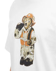 Market T-Shirt Hunter Bear White
