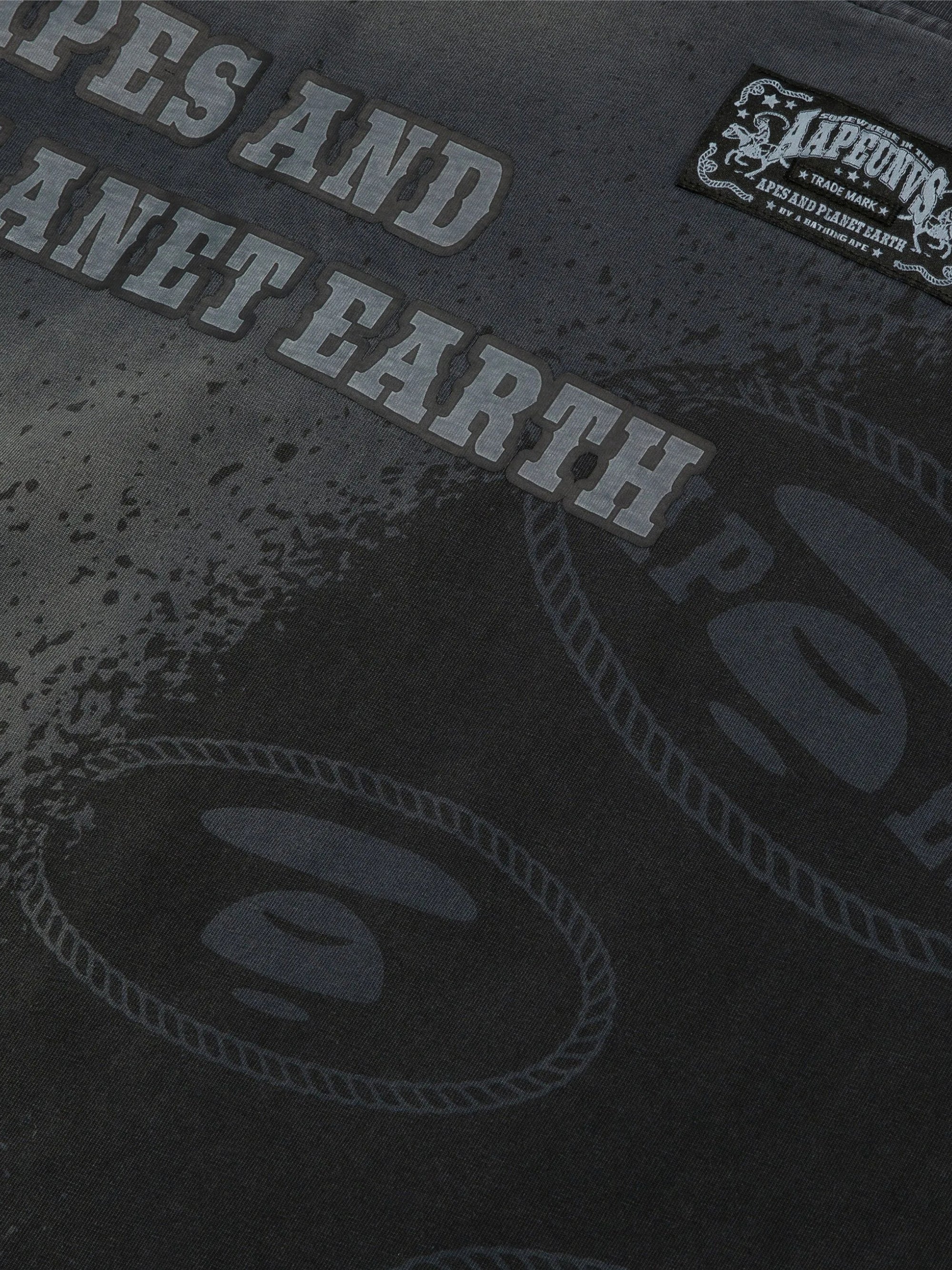 Aape T-Shirt Fancy Light Black-AL Capone Premium