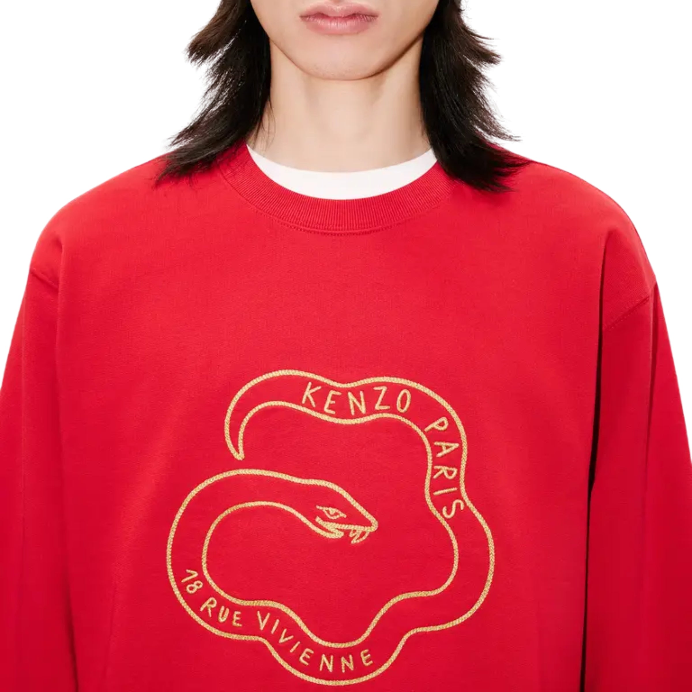 Kenzo Sweater Centre Snake Red – AL Capone Premium