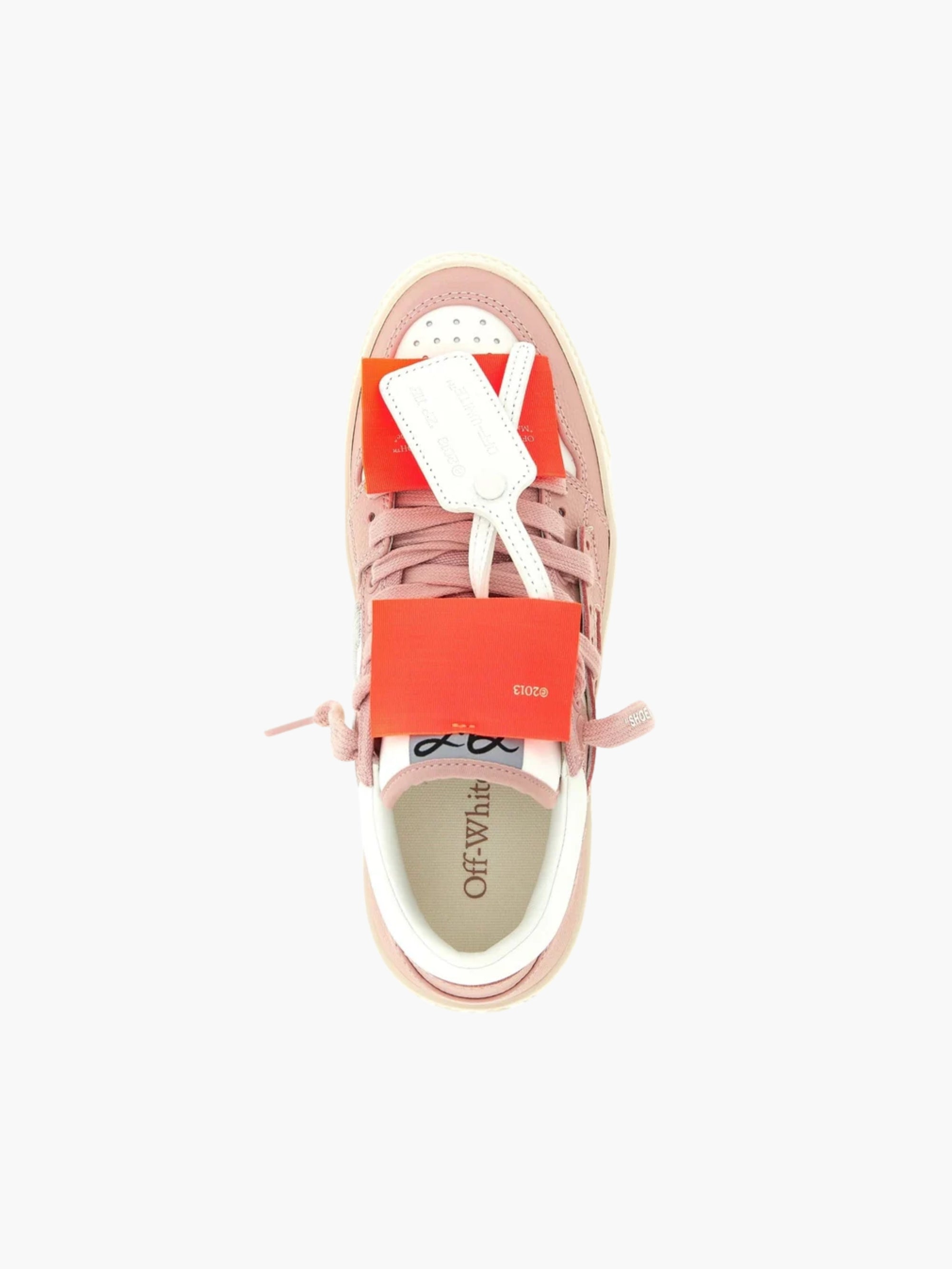 Off-white Sneakers Ows143 W-low Top White/Pink