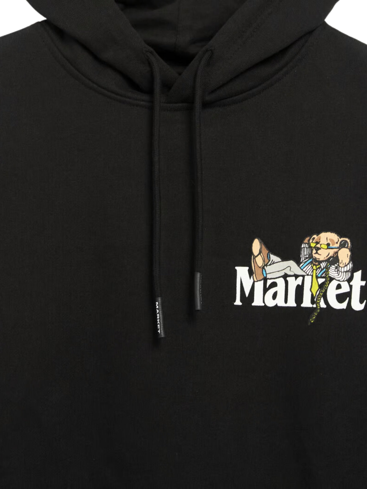 Market Hoodie Better Call Bear Black