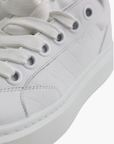 Cleens Sneaker C46 Leather White Sole White