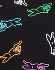 Icecream A/O Running Dog T-shirt Black